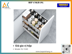 Giá gia vị hộp Eurogold EU1240 - 400mm - Inox